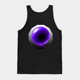 Purple Glass Orb Tank Top